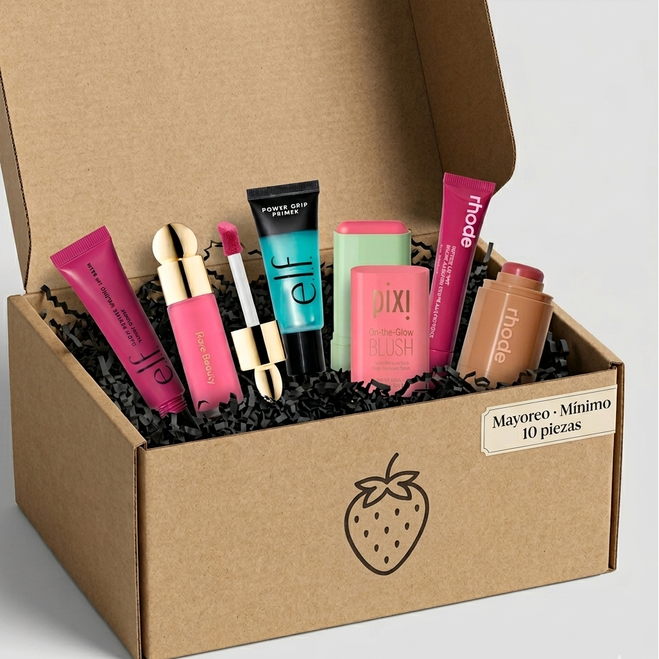 Pack de Mayoreo Premium – Caja de Maquillaje Tendencia (10 Piezas Seleccionadas)